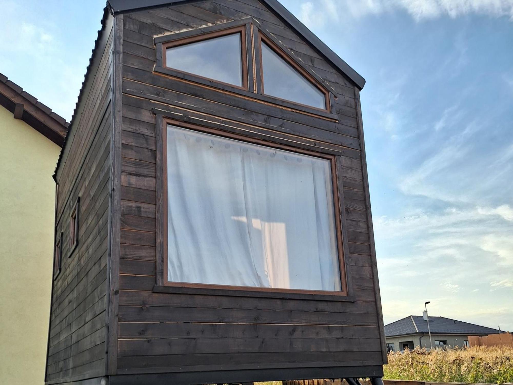 Treehome Tinyhouse Střítež Εξωτερικό φωτογραφία
